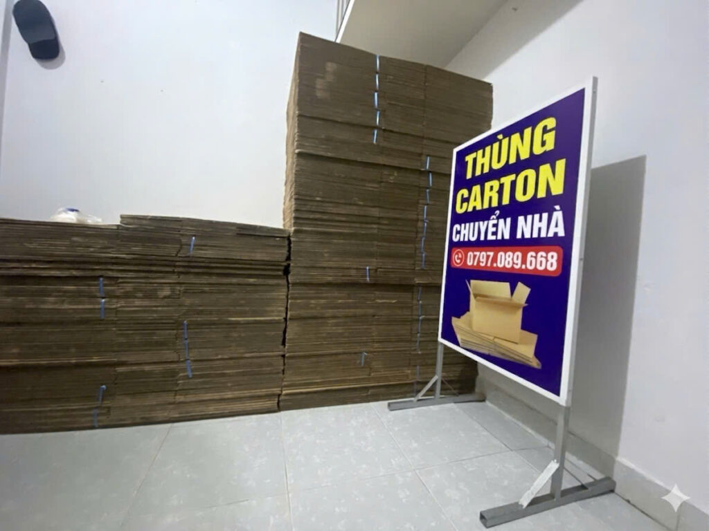 thùng carton chuyển nhà tại phường phước long
